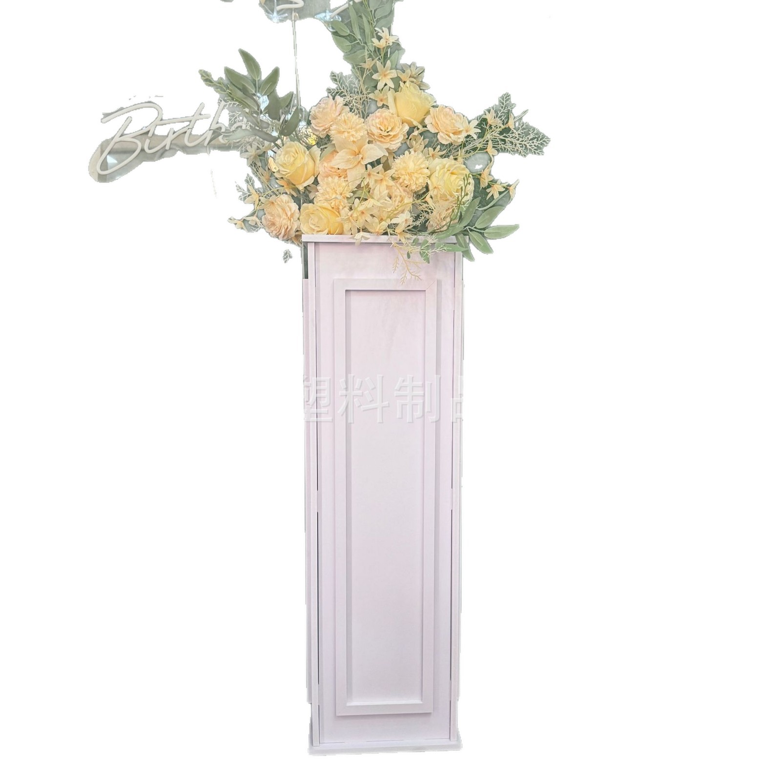 Supply Wedding Venue - ウェディング小道具 PVC製ヨーロピアンローマンコラム 屋外ウェディング会場レイアウト ロードガイド お祝いパーティー用品