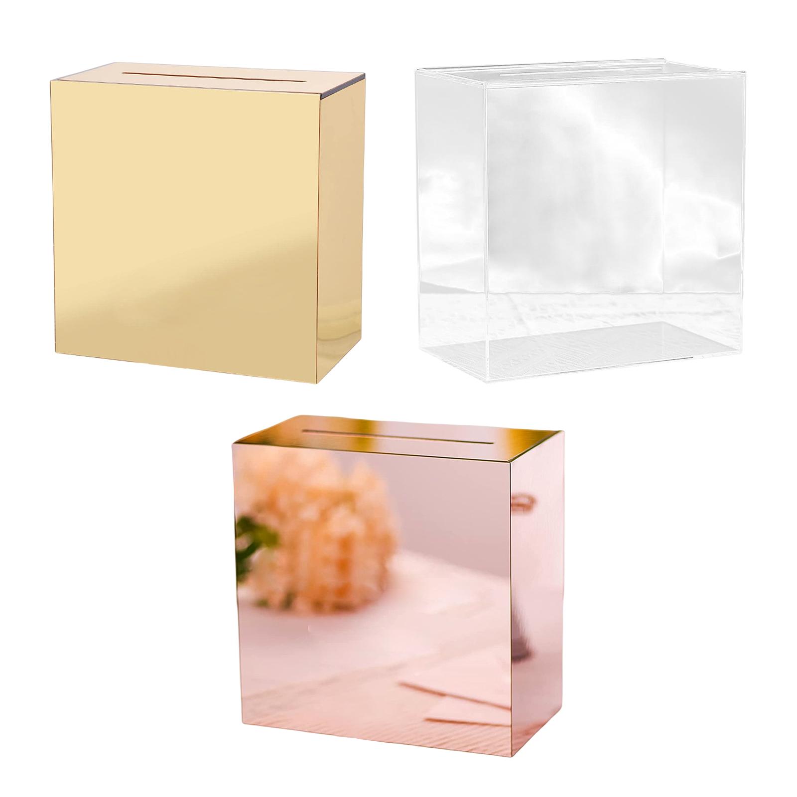 Wedding Card Box - ウェディングカードボックス 手作りの装飾ボックス スロット付きウェディングカードボックス ギフトカード