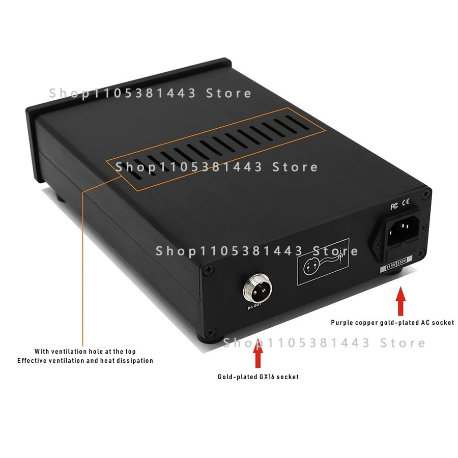 Wedding Power Supply - 過圧保護機能付き HIFI オーディオデバイス用 Ver HI-END S.S-LPS-1706A