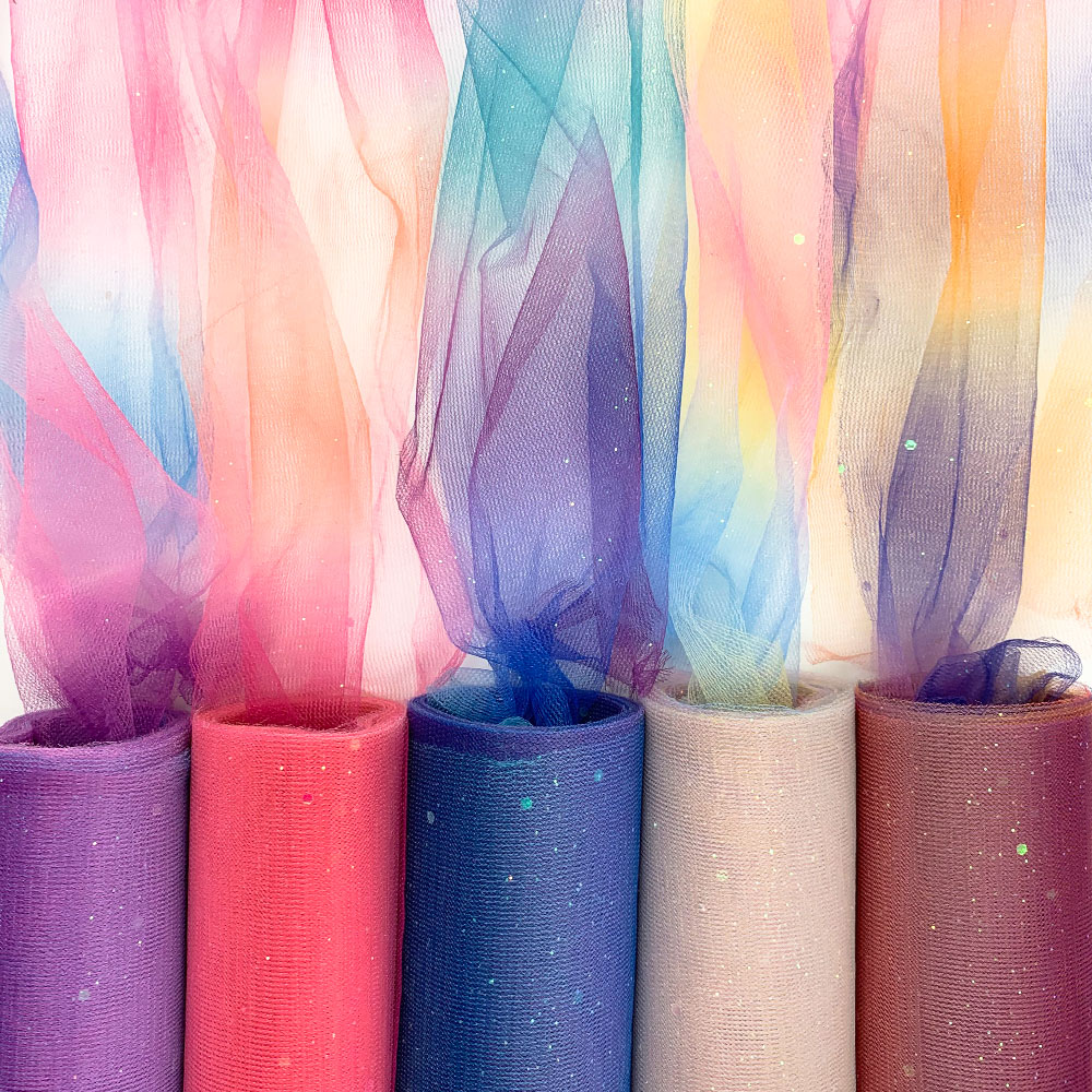 10ヤード レインボーグリッターチュールロール テーブルラン - Table Runner Sequin のレビューと価格