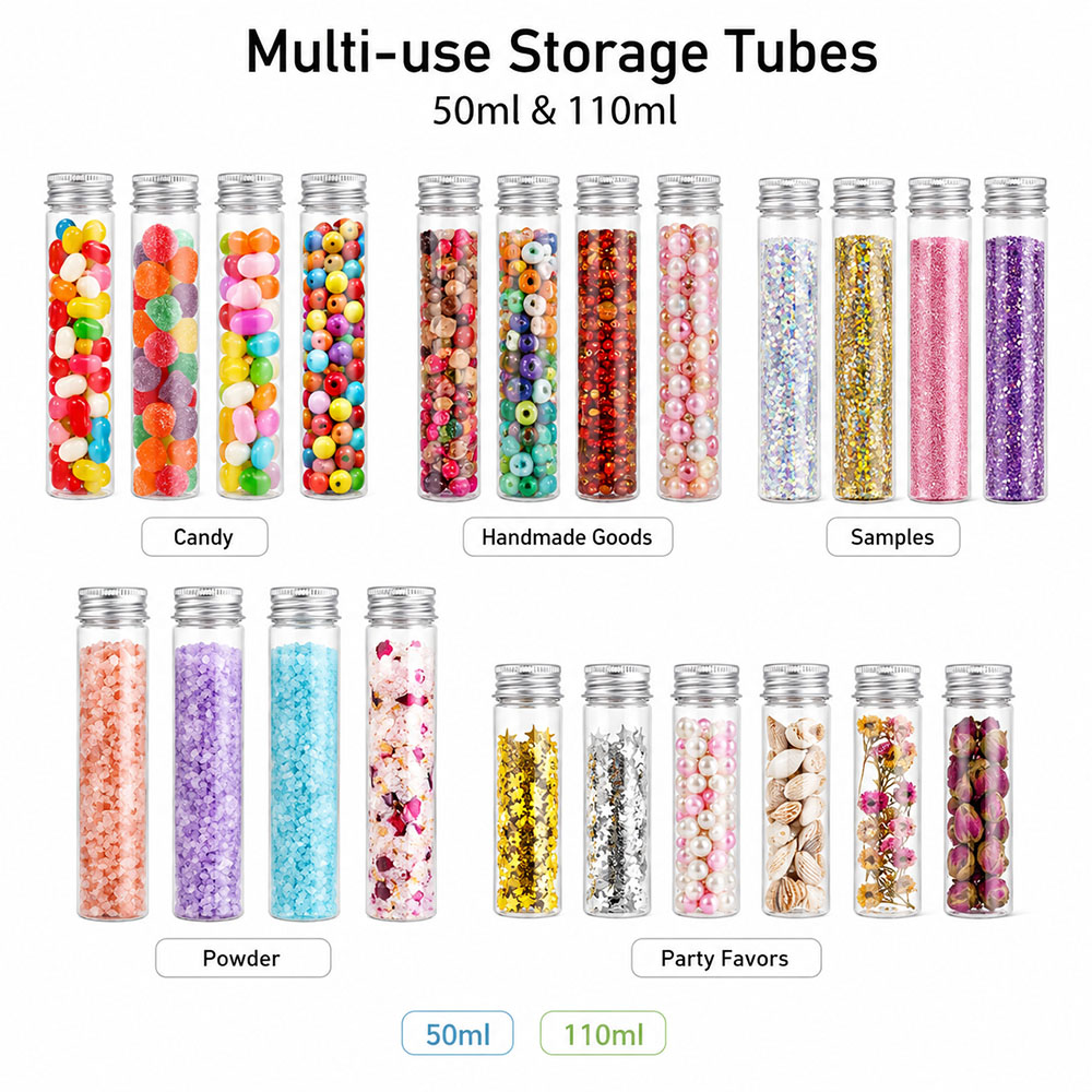 20 個 50 ミリリットル/100 ミリリットル透明フラッ - Wedding Decoration Supply のレビューと価格