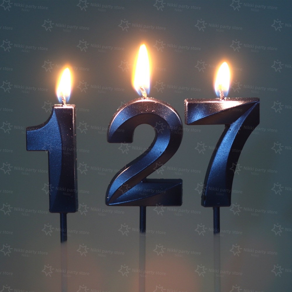 青いオペラハウスキャンドル、数字入りクリエイティブな誕生日ケ - Unity Candle Set のレビューと価格