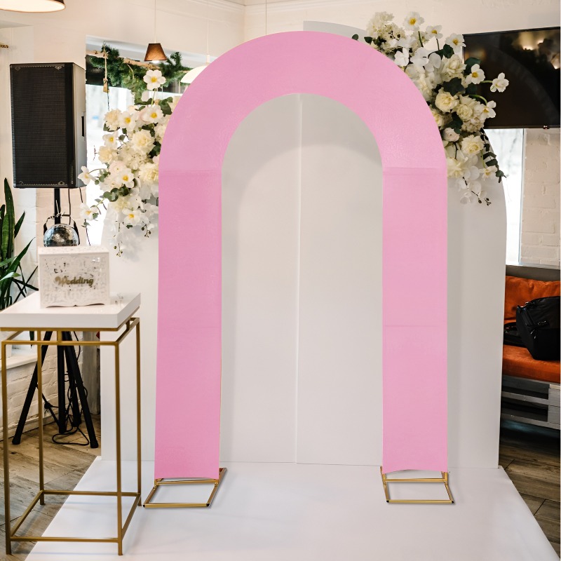高弾性U字型アーチバックドロップカバー 誕生日 ベビーシャワ - Wedding Support のレビューと価格