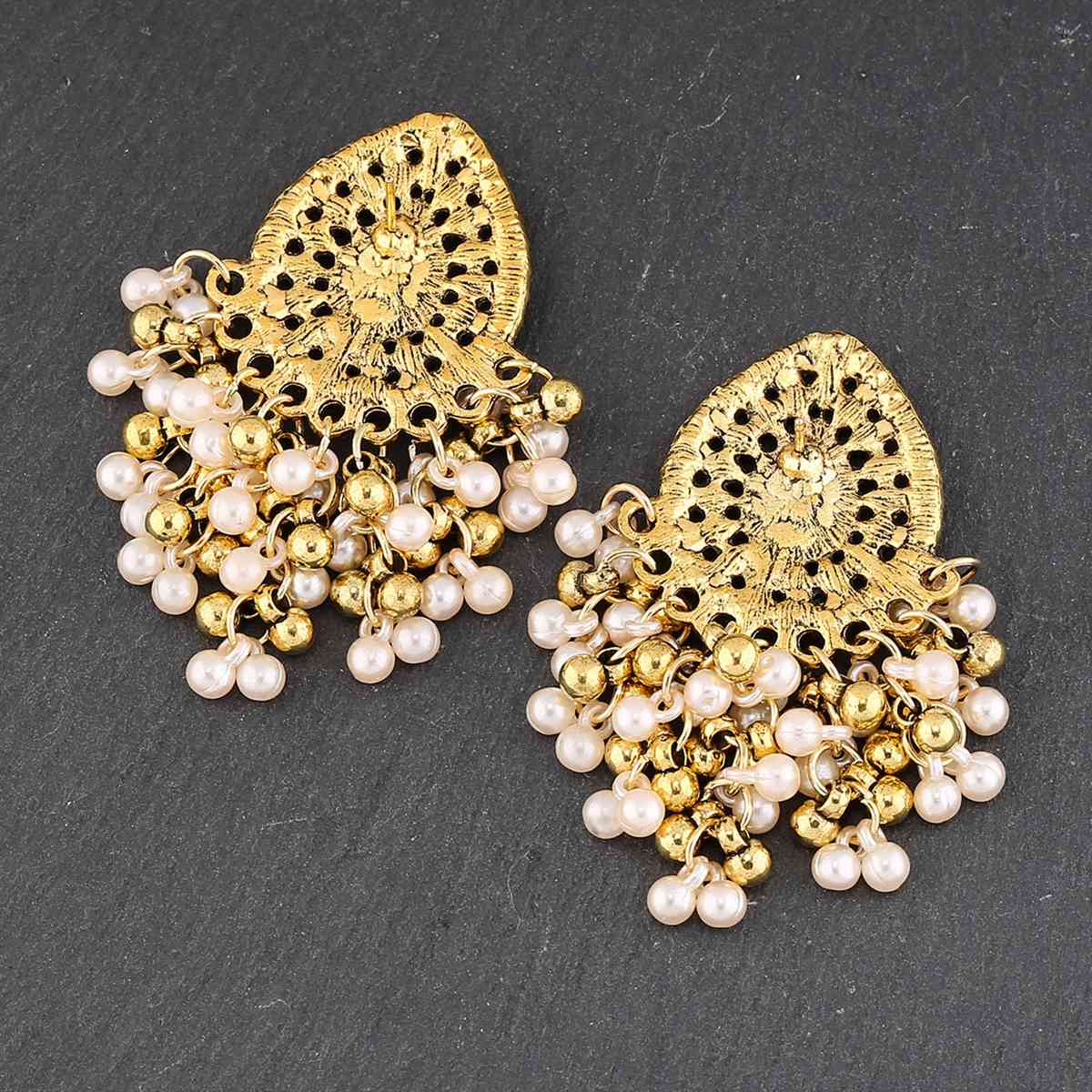 レトロなインドのジュエリー,女性のための水滴のイヤリング,K - Indian Wedding Supply のレビューと価格