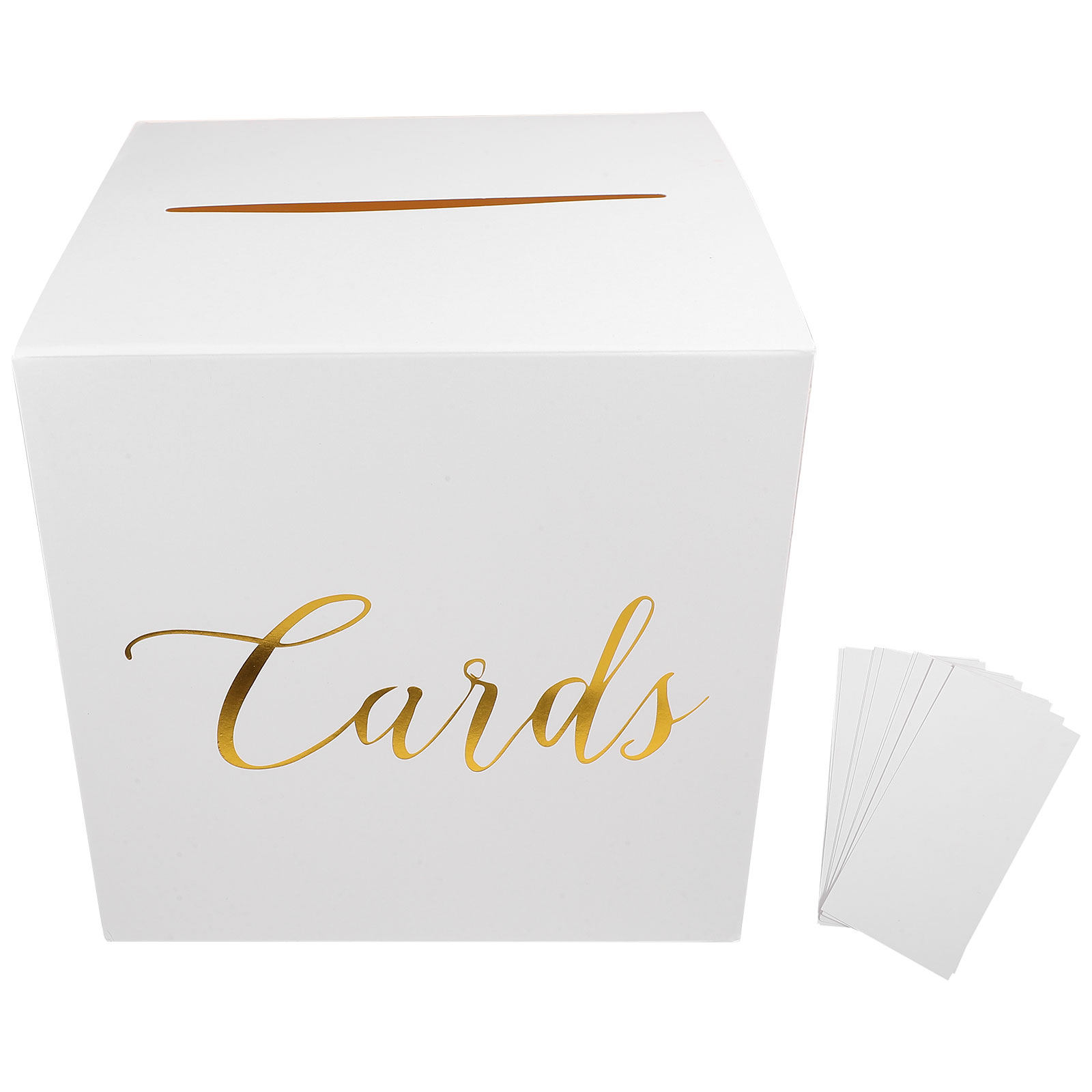 ウェディングカードボックス1セット、丈夫な紙製ギフトボックス - Wedding Card Box のレビューと価格