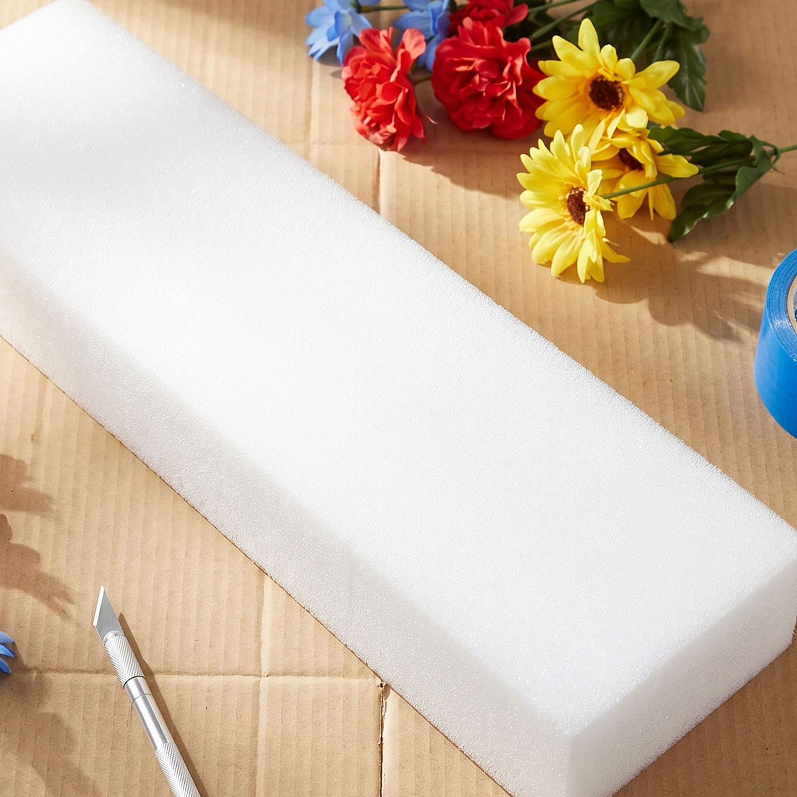 4 個の花用フォームブロック、工芸品用、細かい質感、簡単にカ - Wedding Support のレビューと価格