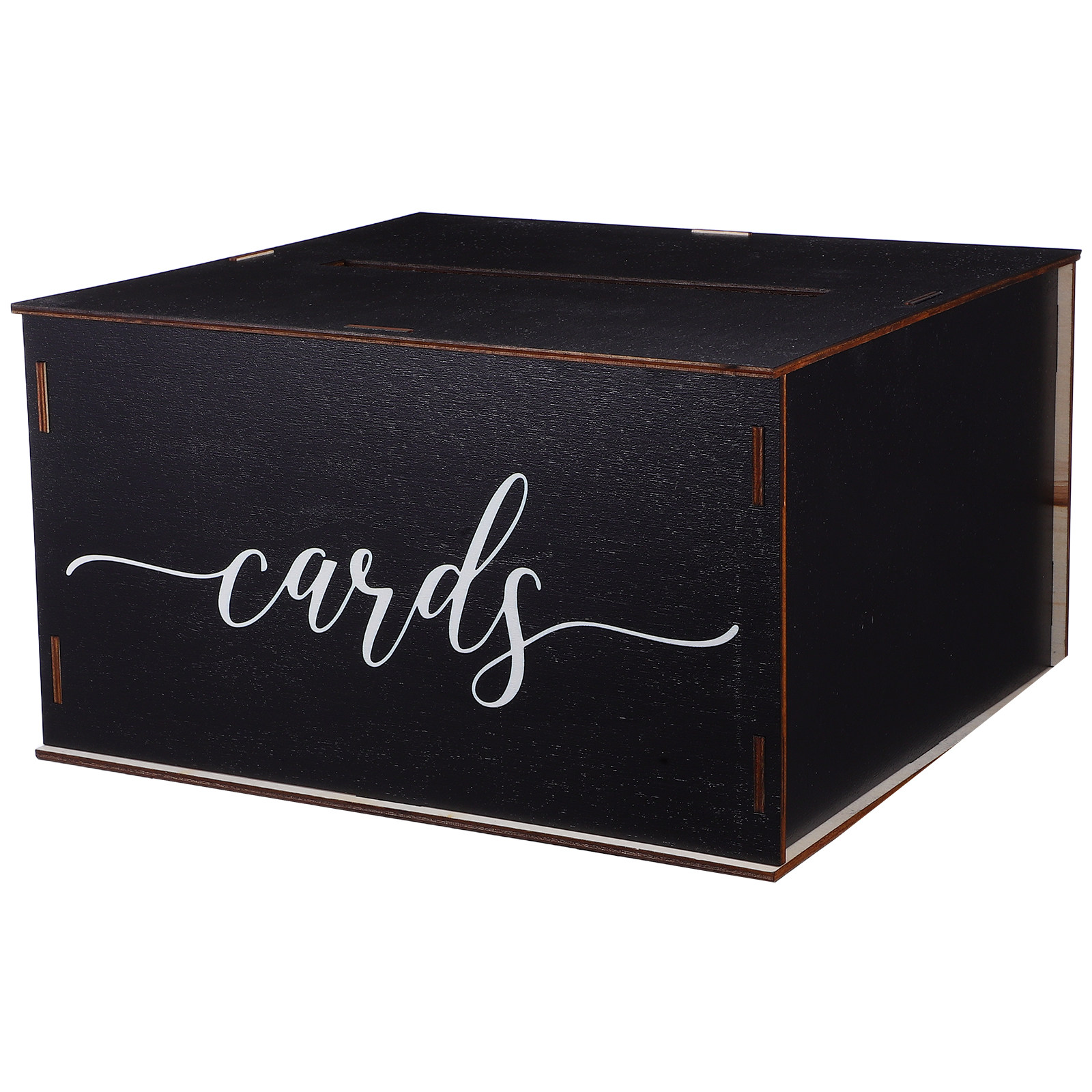 木製カードボックス ウェディング用 ラスティック封筒ホルダー - Wedding Card Box のレビューと価格