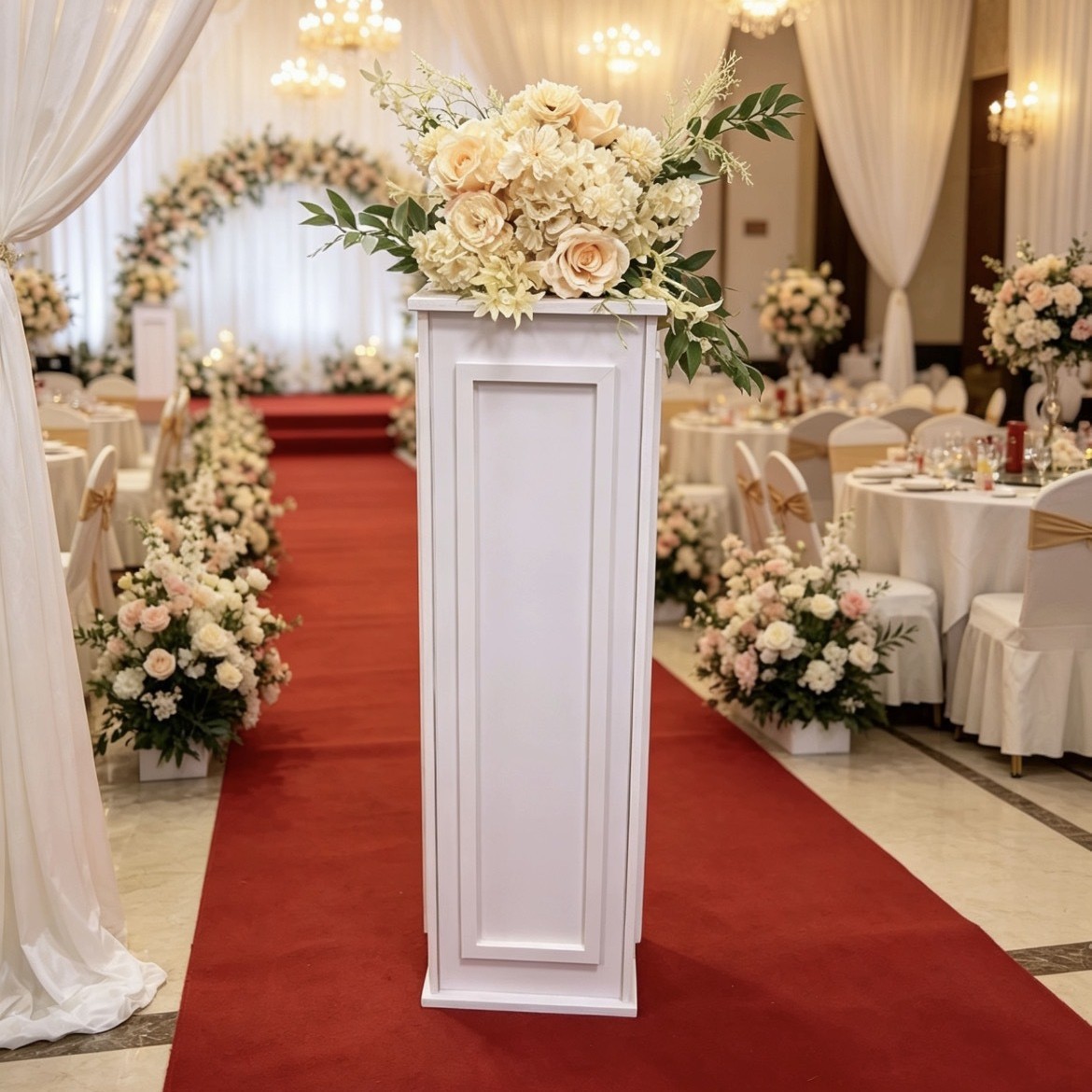 ウェディング小道具 PVC製ヨーロピアンローマンコラム 屋外 - Supply Wedding Venue のレビューと価格