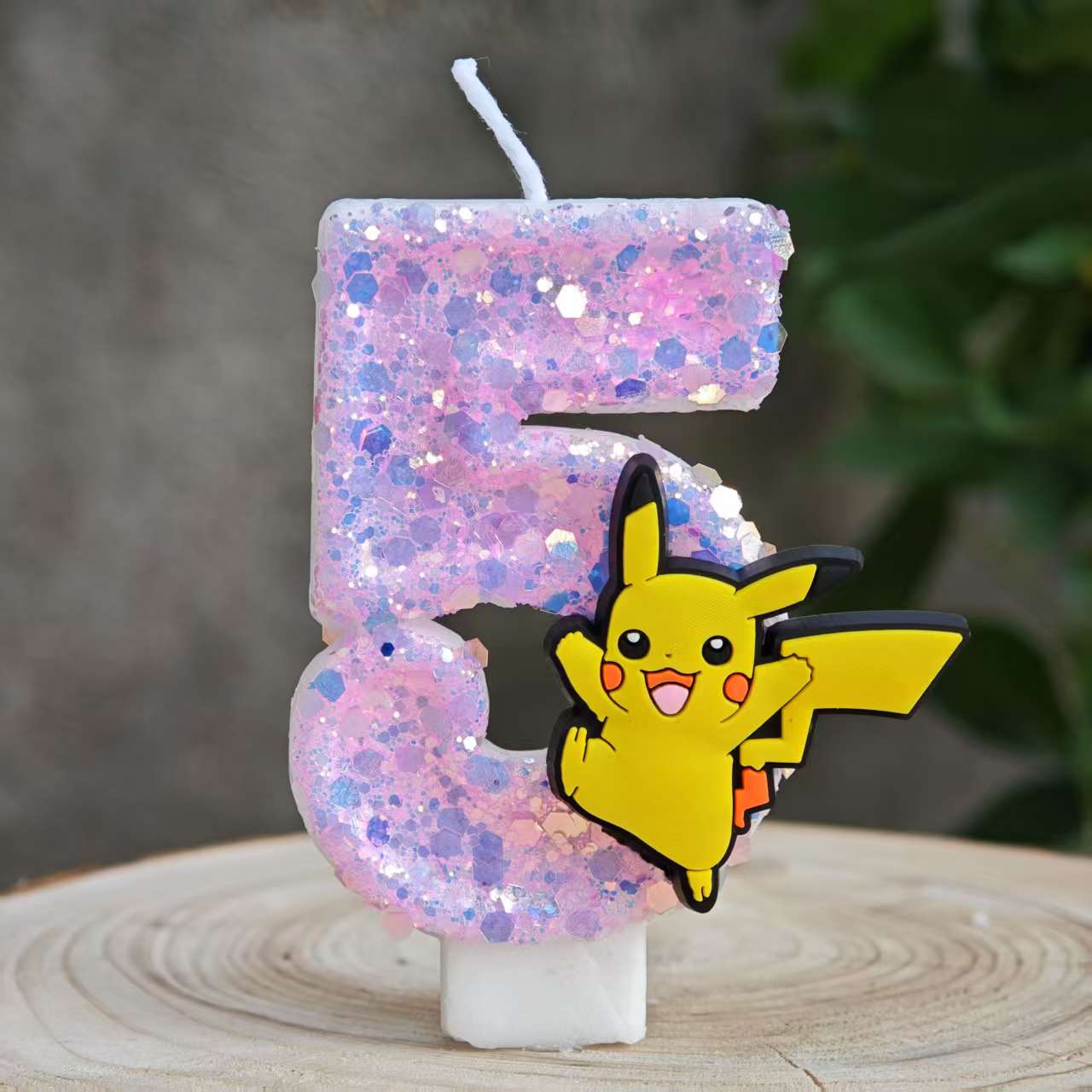 ピカチュウポケモンキャンドル 0-9 番号ケーキデコレーショ - Unity Candle Set のレビューと価格